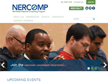 Tablet Screenshot of nercomp.org